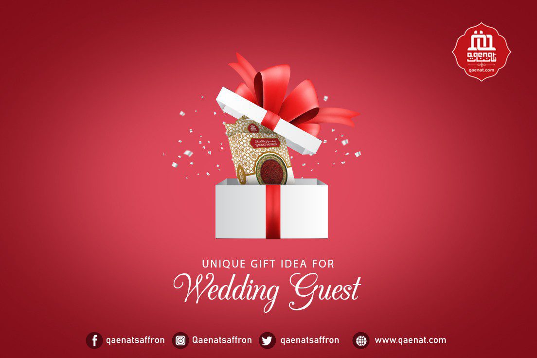 Unique gift idea for wedding guest