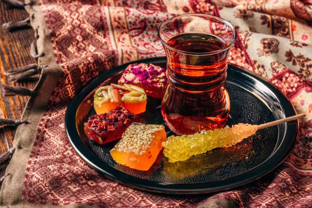 Saffron Rock candy Sugar Amazing Benefits | Soluble and preservative-free