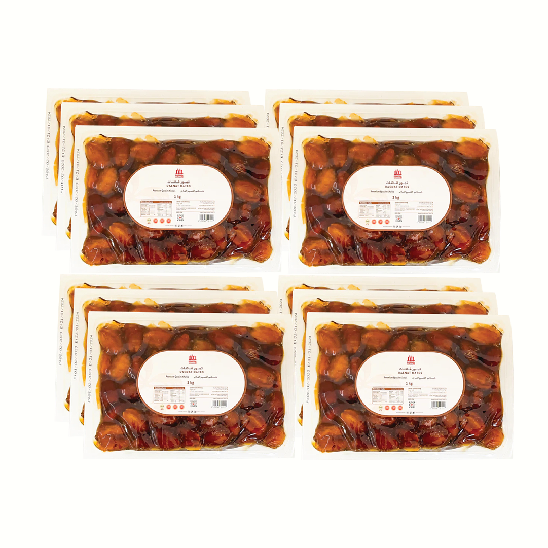 Premium Qassim Khalas Dates 1KG * 12pcs