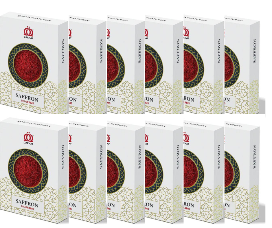 Super Negin Saffron (0.5 g x 12 pcs) - Ramadan Offer