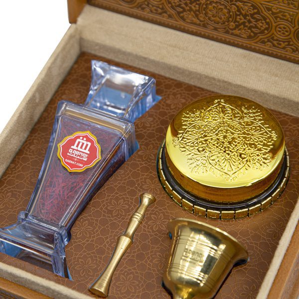 Saffron Premium Leather Gift Box
