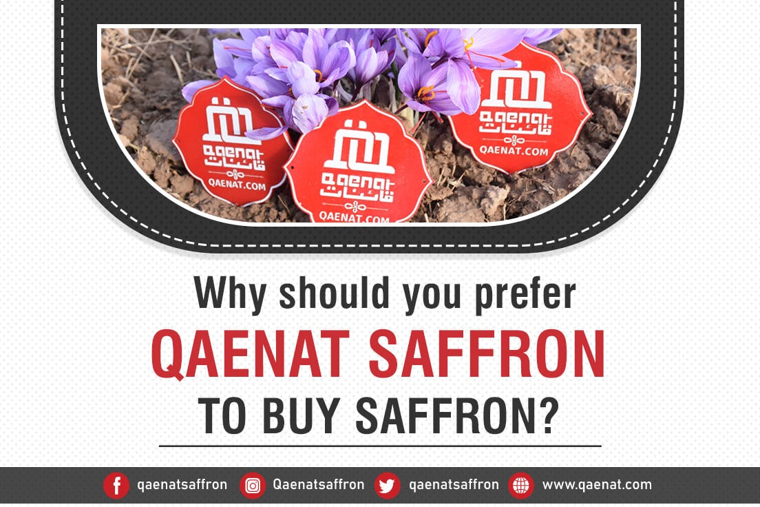Why should you prefer Qaenat to buy saffron?