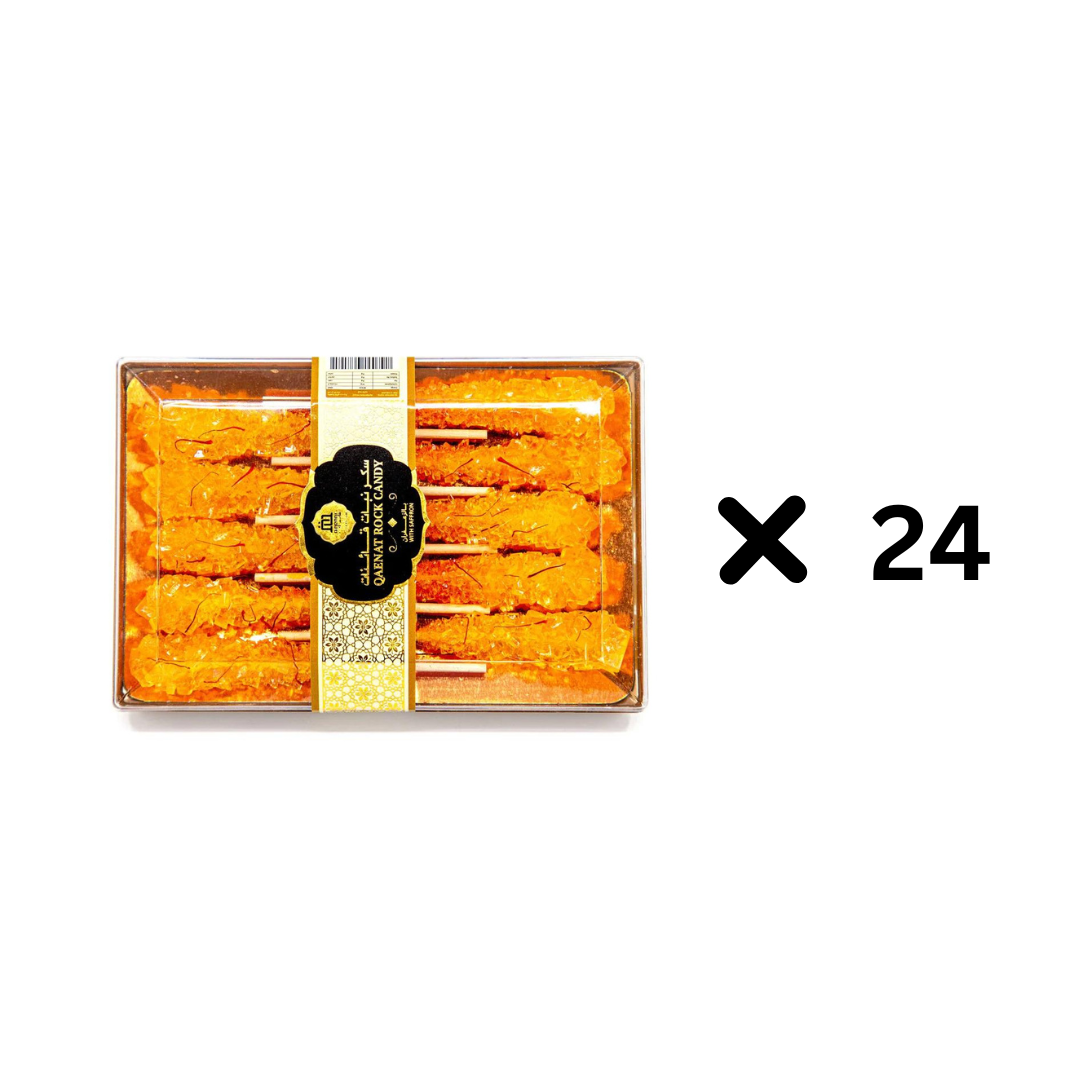 Rock Candy Saffron (150G)- Pack of 24 Pcs